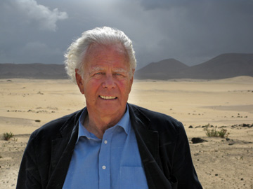 Rob Ruggenberg in de woestijn